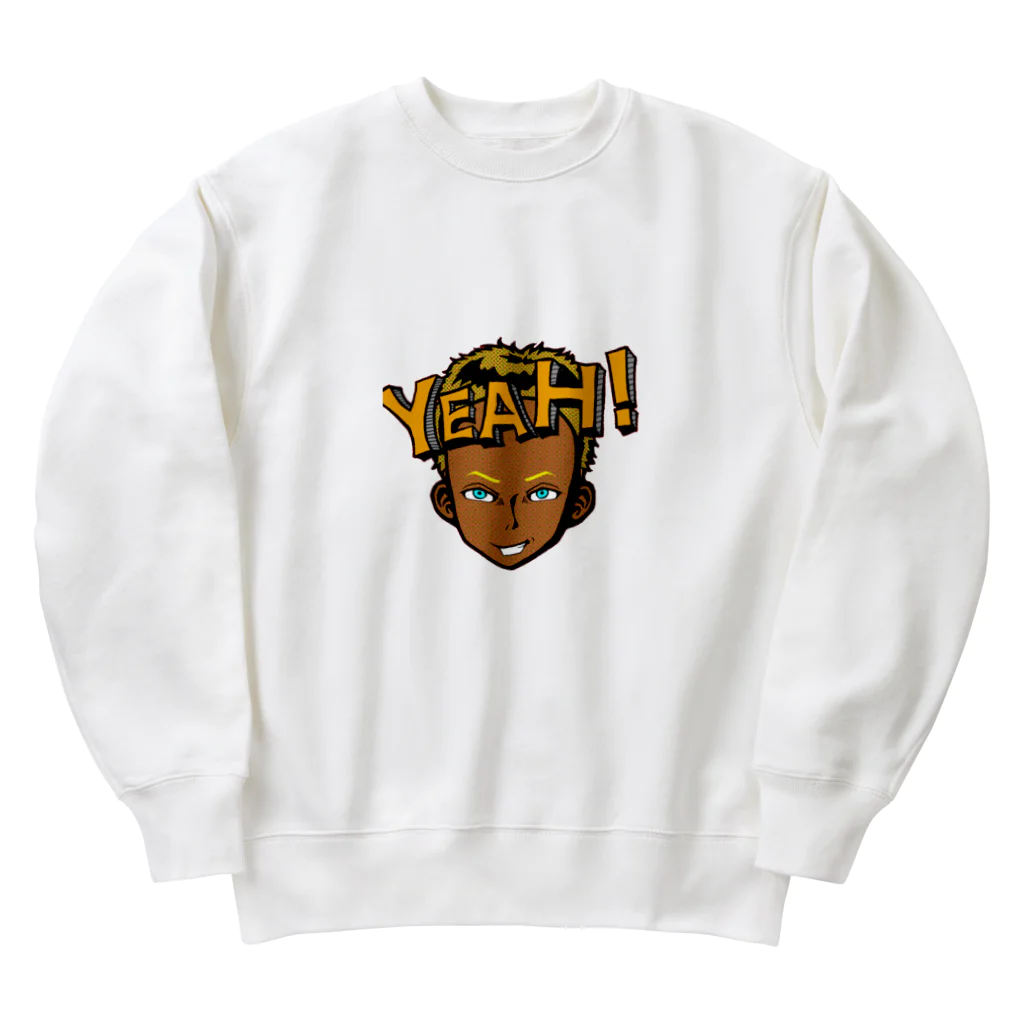 ドリュウ【𝕯𝖔𝖗𝖞𝖚】𝕻𝖆𝖉𝖉𝖔𝖈𝖐 𝖗𝖎𝖉𝖊𝖗のドリュウくん Heavyweight Crew Neck Sweatshirt