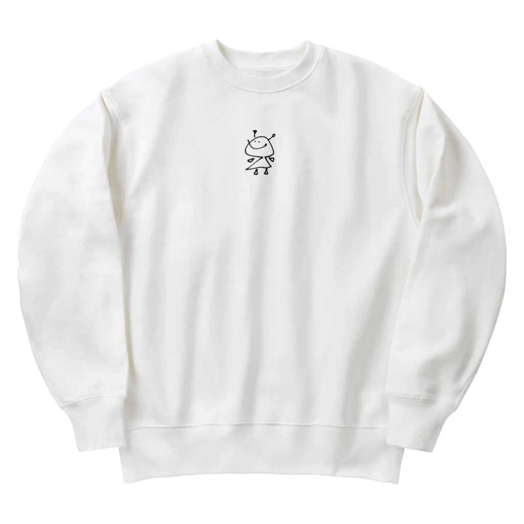 もりもりのとってもかわいい未知の生物 Heavyweight Crew Neck Sweatshirt