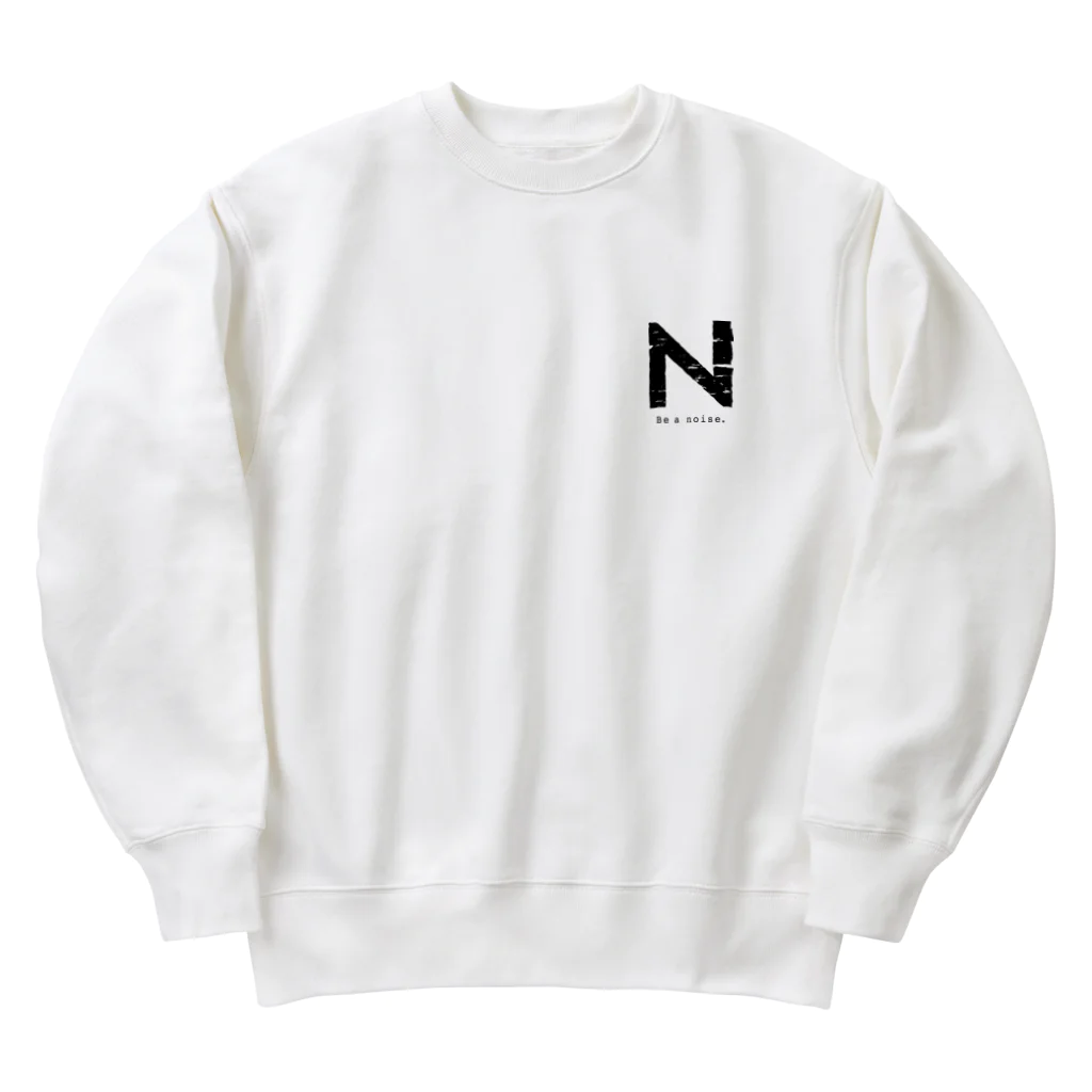 noisie_jpの【N】イニシャル × Be a noise. Heavyweight Crew Neck Sweatshirt