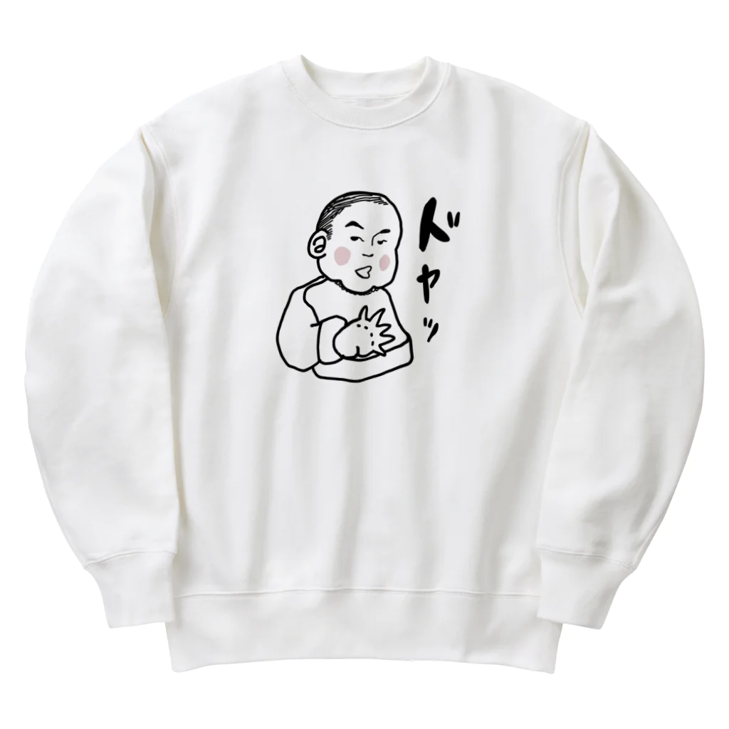 イカラシ　ツカサのドヤッ Heavyweight Crew Neck Sweatshirt