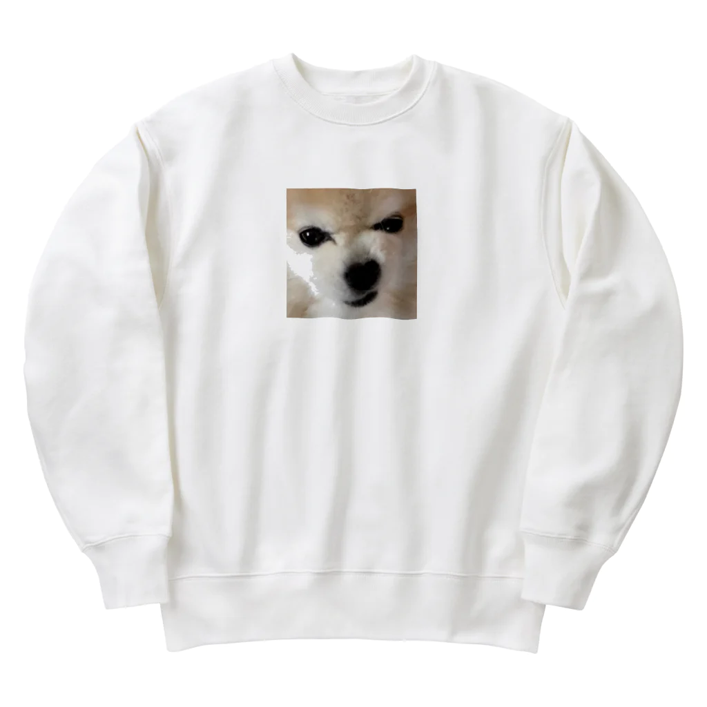 wsb_ichiのろんみ悪い顔 Heavyweight Crew Neck Sweatshirt