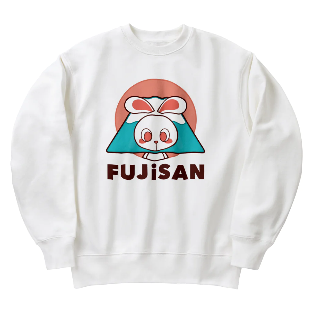 レタ(LETA)のぽっぷらうさぎ(FUJISAN) Heavyweight Crew Neck Sweatshirt