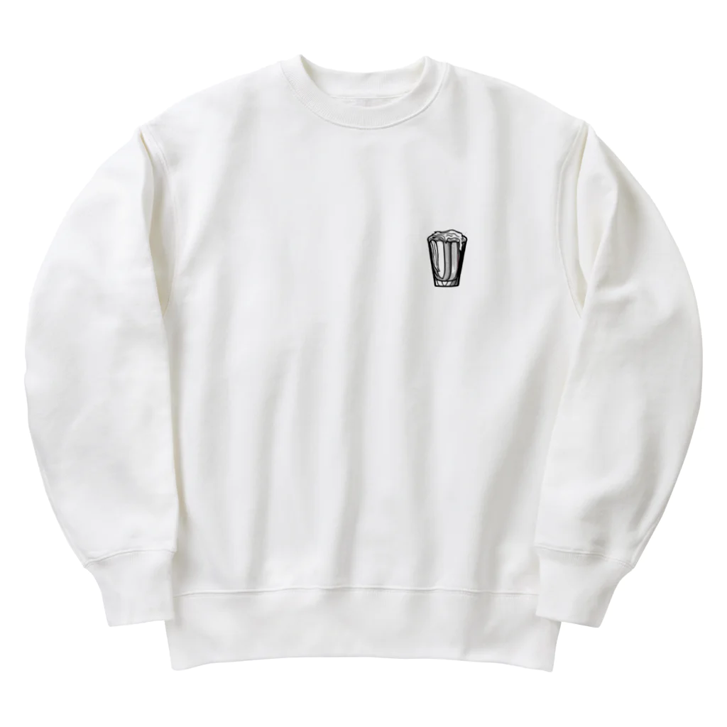 ゴールドビアのline drawing sweat shirts Type-a Heavyweight Crew Neck Sweatshirt