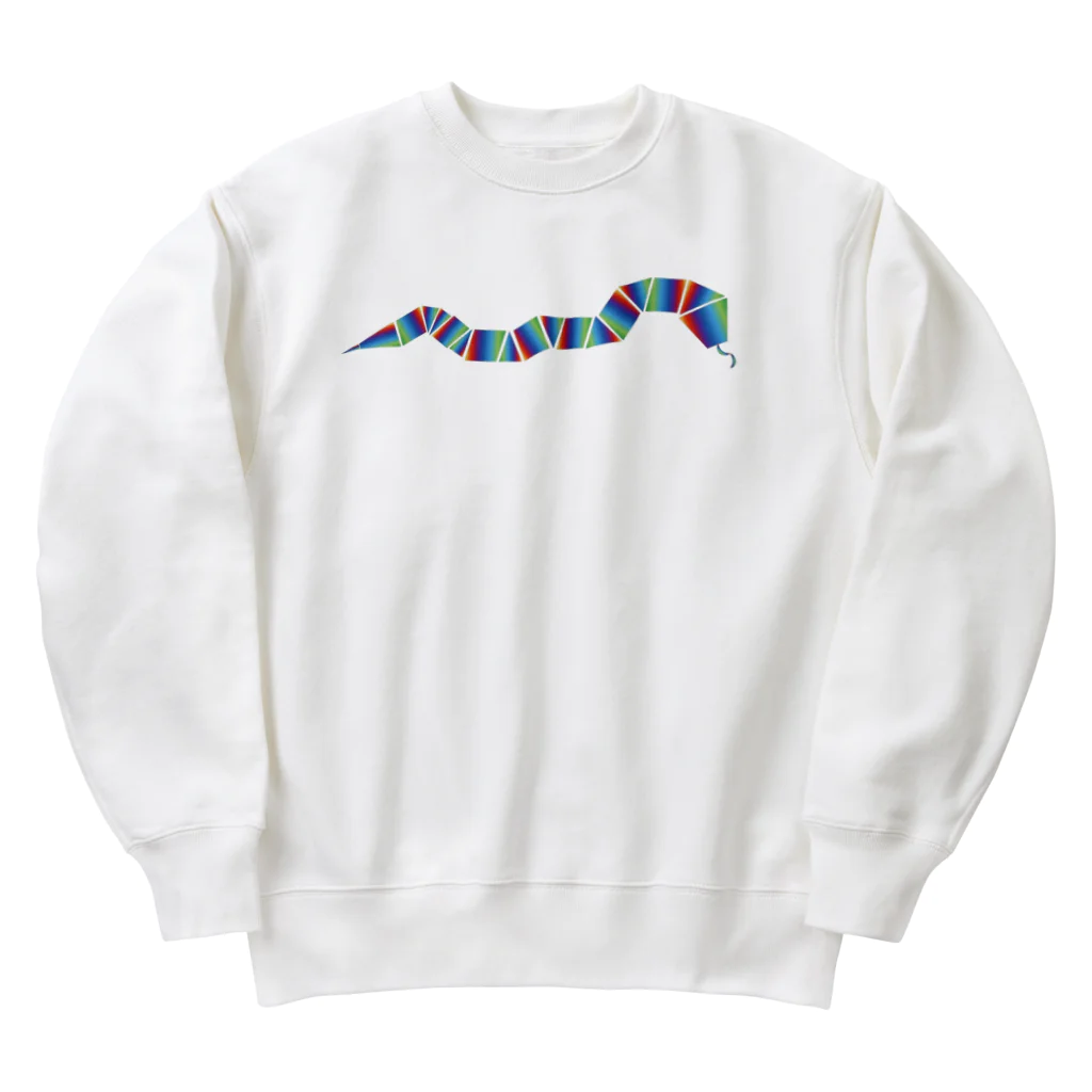 taisei125のＲainbowＳnake Heavyweight Crew Neck Sweatshirt