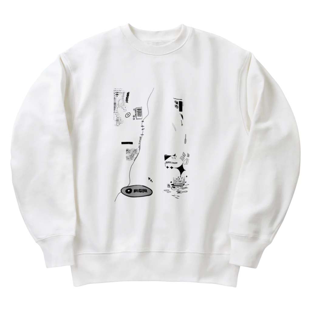 052のあさごはんをたべる方法 Heavyweight Crew Neck Sweatshirt