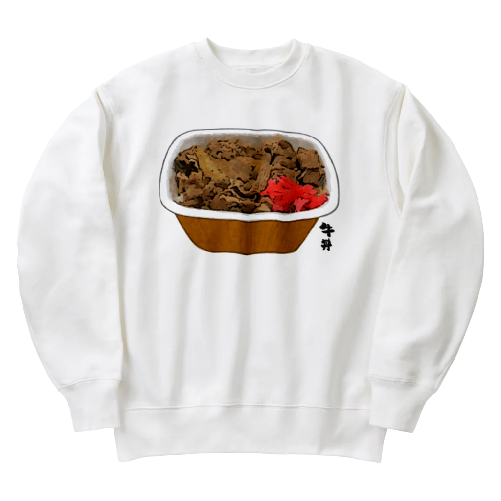 脂身通信Ｚの牛丼べんとう_230110 Heavyweight Crew Neck Sweatshirt