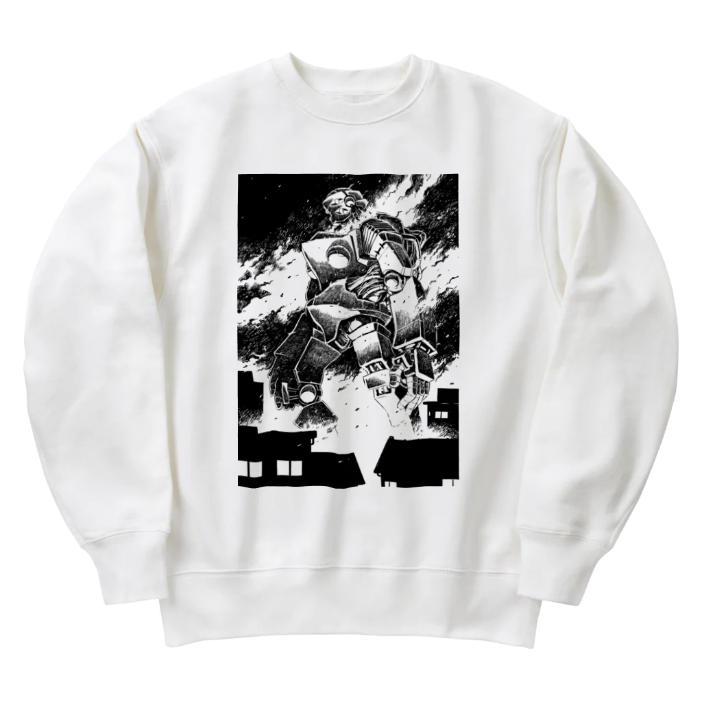 iwakunikogyoの鉄神01 Heavyweight Crew Neck Sweatshirt