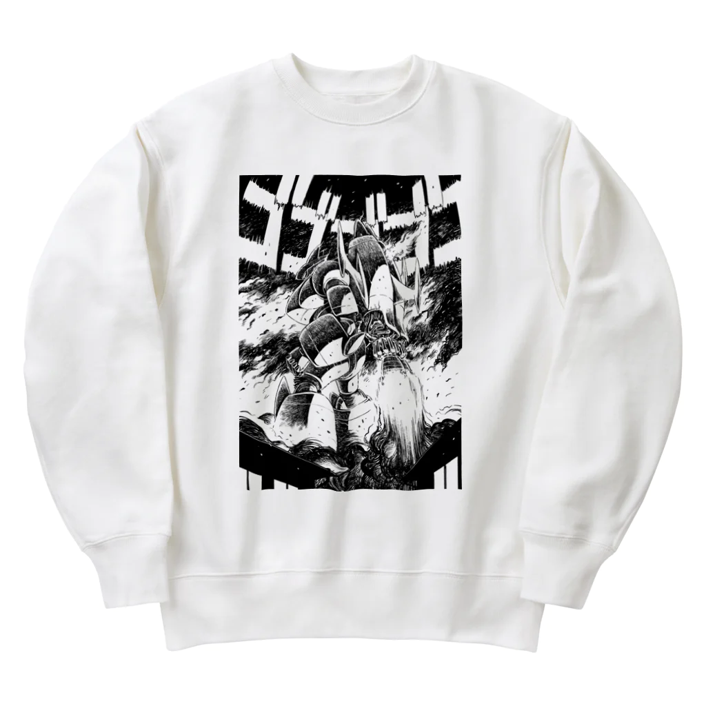 iwakunikogyoの鉄神02 Heavyweight Crew Neck Sweatshirt