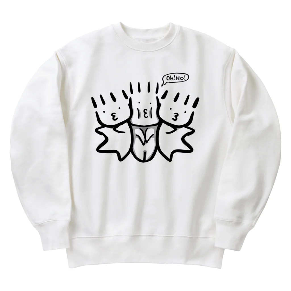 もちーショップのもちゃさんど Heavyweight Crew Neck Sweatshirt