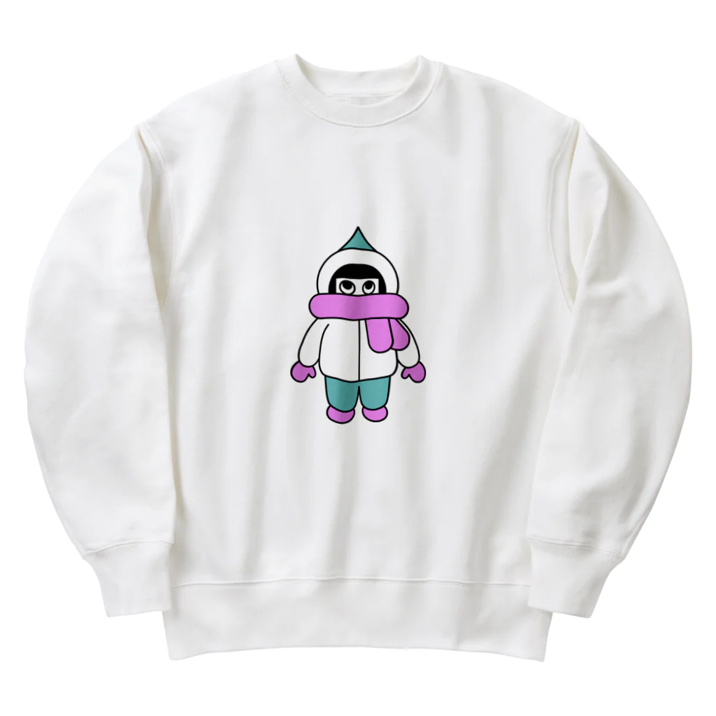 旦那芸術の冬モコさん Heavyweight Crew Neck Sweatshirt