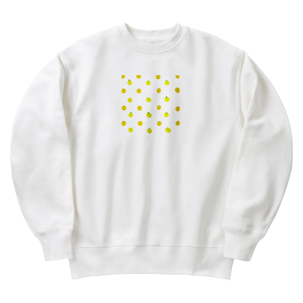 pochiの柑橘類 Heavyweight Crew Neck Sweatshirt