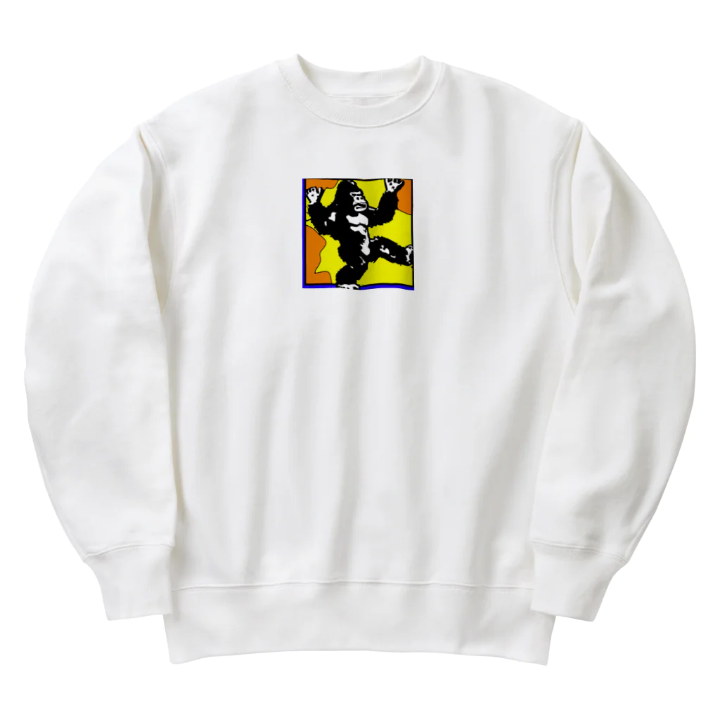 8bitのgorilla Heavyweight Crew Neck Sweatshirt