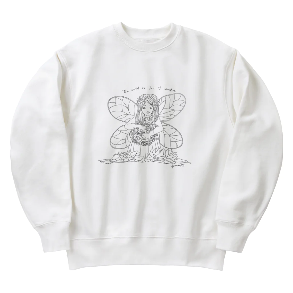 yumenohi☘︎︎のyumenohi*fairytale Heavyweight Crew Neck Sweatshirt