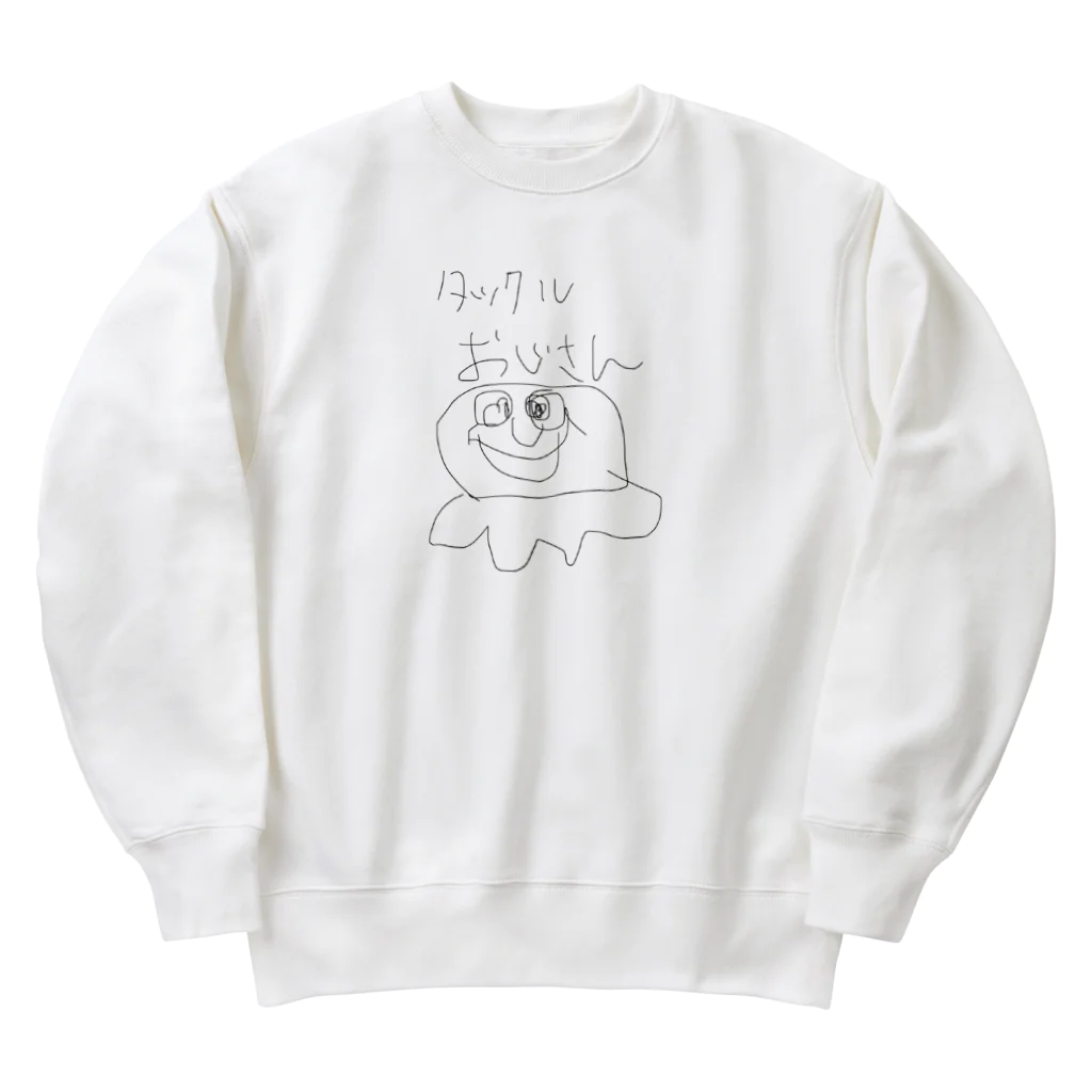 TOKYO_Miomamoriのタックルおじさん。 Heavyweight Crew Neck Sweatshirt