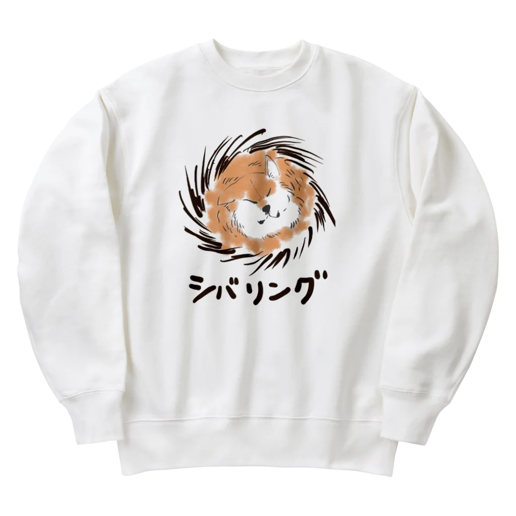 氷月のネタ箱の柴リング Heavyweight Crew Neck Sweatshirt