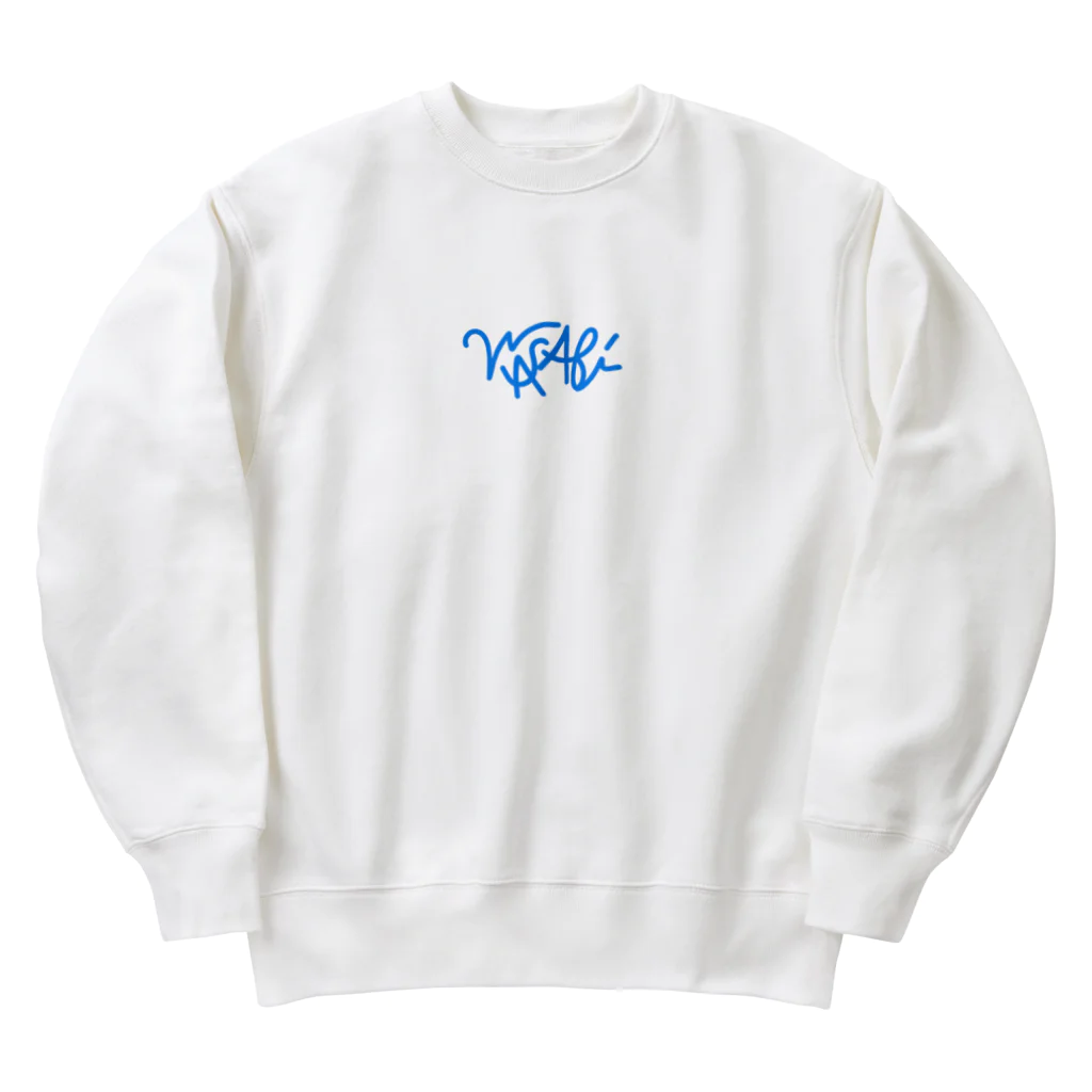 WASABi WorksのWASABiワンポイントロゴ Heavyweight Crew Neck Sweatshirt