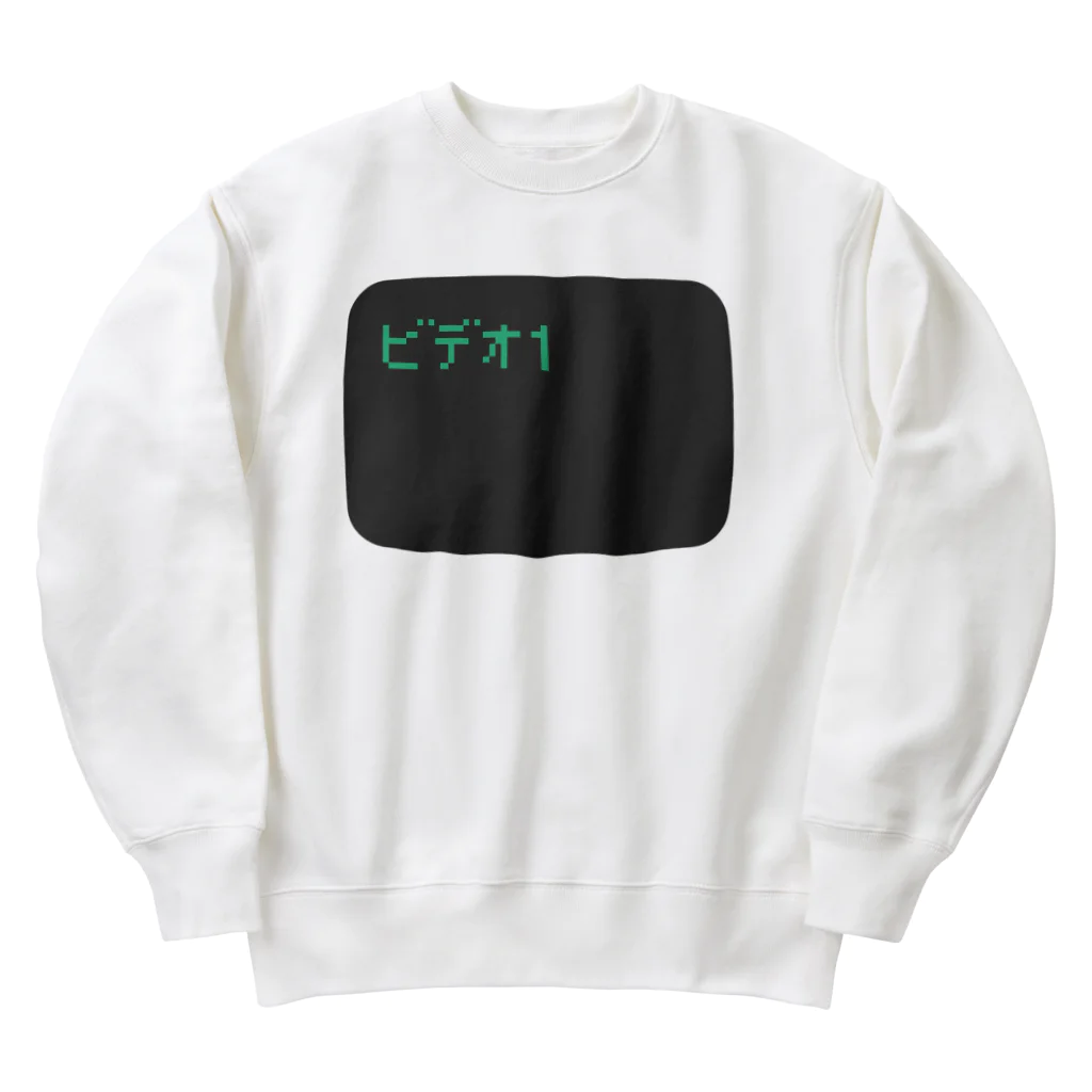 Rail Square のビデオ1 Heavyweight Crew Neck Sweatshirt