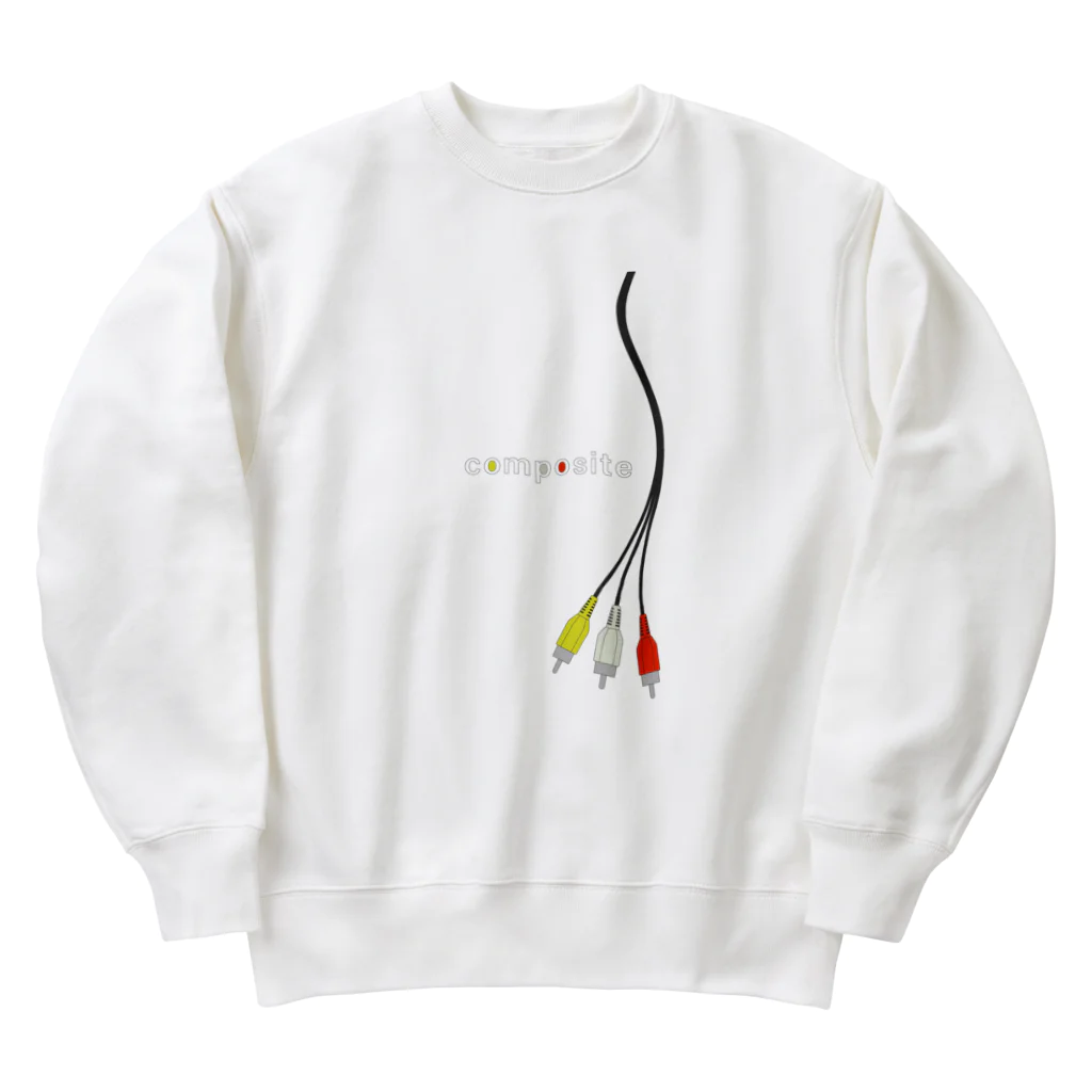 Rail Square のアナログAV端子　コンポジット Heavyweight Crew Neck Sweatshirt