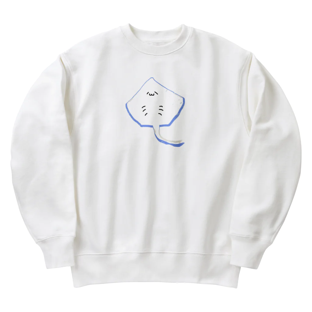 なこちゆるキャラショップのエイちゃん Heavyweight Crew Neck Sweatshirt