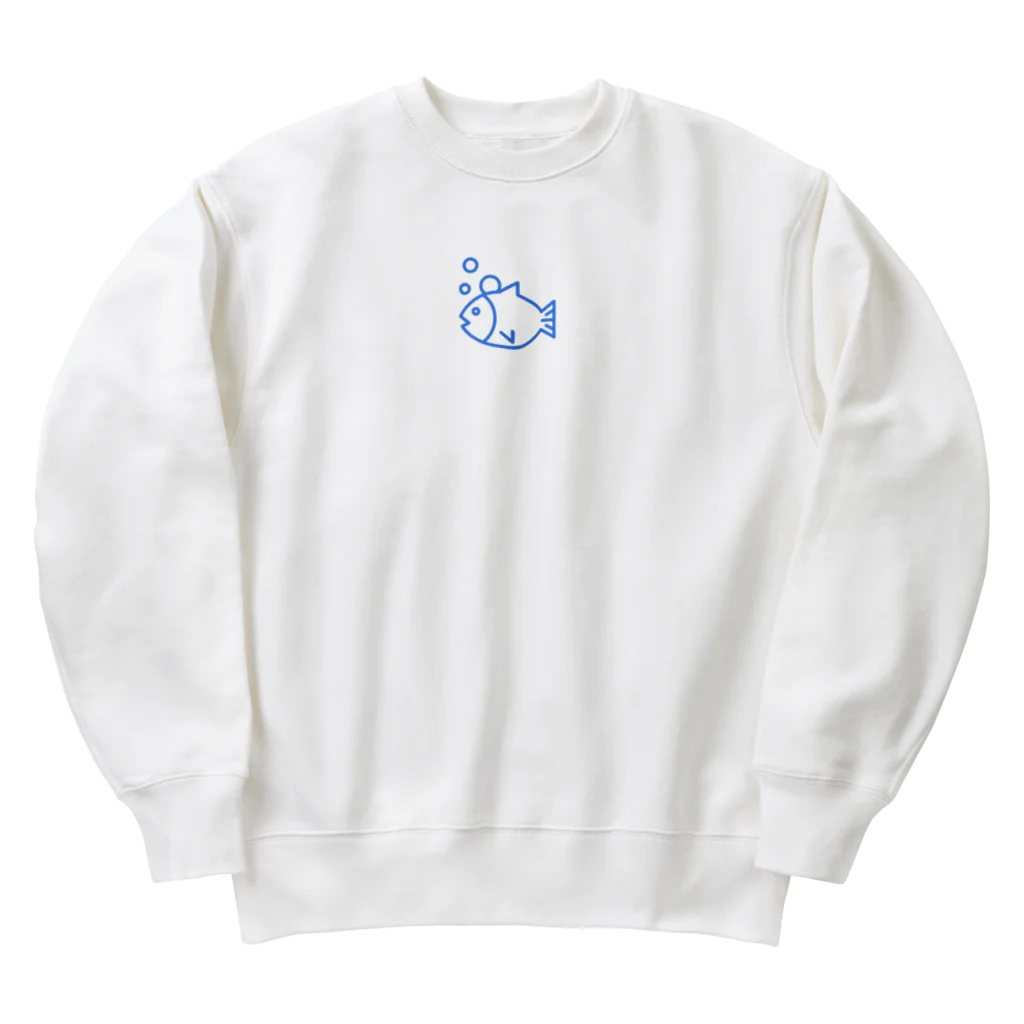 海の雑貨屋さんのお魚シリーズ Heavyweight Crew Neck Sweatshirt