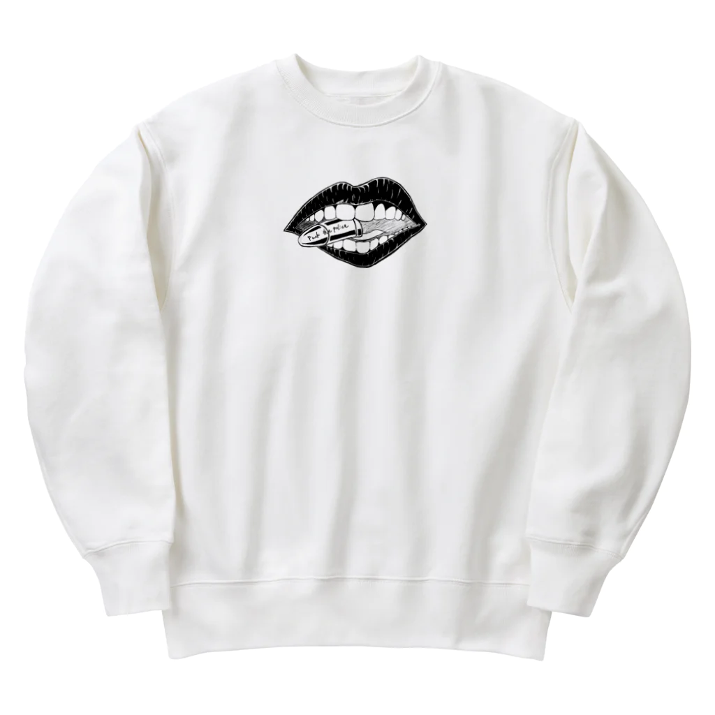 88_T_88の物申しビチクル Heavyweight Crew Neck Sweatshirt