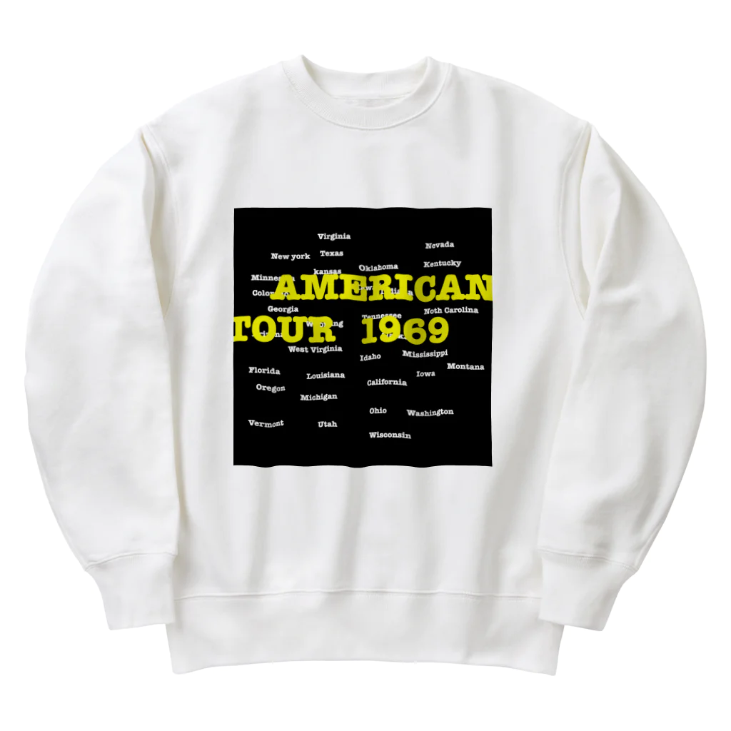 NEON_LINEのAMERICAN TOUR Heavyweight Crew Neck Sweatshirt