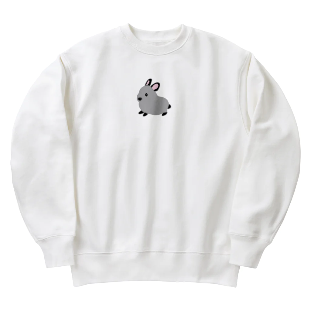 whiterabbit2010のうさぎ　サイアミーズスモークパール Heavyweight Crew Neck Sweatshirt