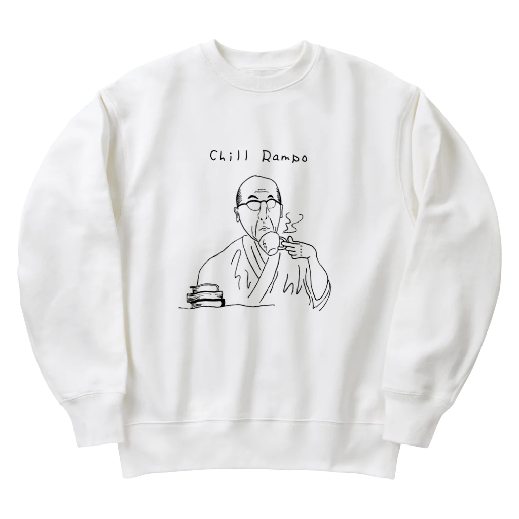 江戸川散歩のチルランポ Heavyweight Crew Neck Sweatshirt