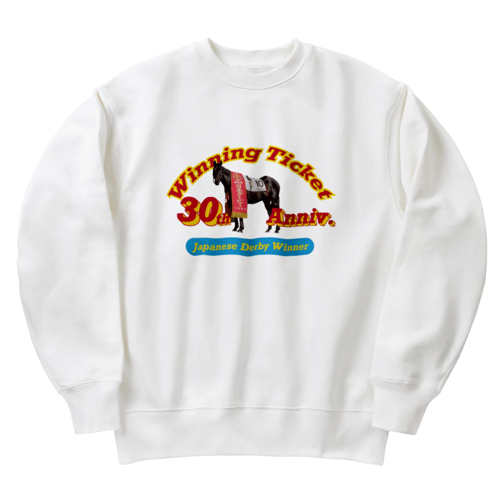 Loveuma. official shopのWinning Ticket 1993 Japanese Derby Winner 30th Anniv. by AERU Heavyweight Crew Neck Sweatshirt