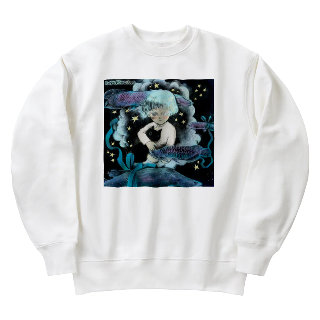 Babquff バブクフの『あの日のつづき』 Heavyweight Crew Neck Sweatshirt