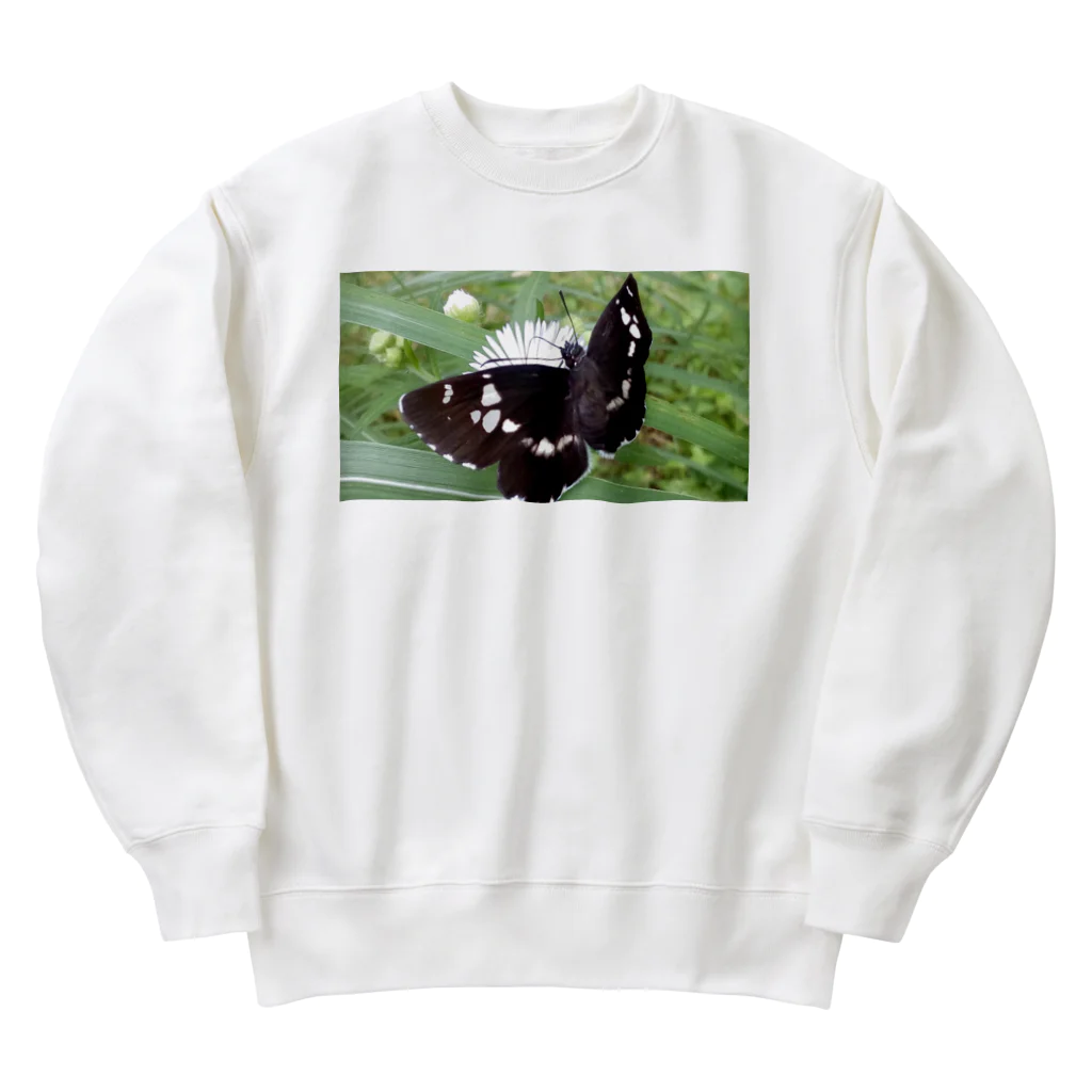 月澄狸のダイミョウセセリ関西型 Heavyweight Crew Neck Sweatshirt