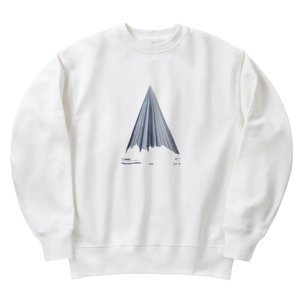 amanicoのルート　氷ノ山林道｜Bee8Design Heavyweight Crew Neck Sweatshirt