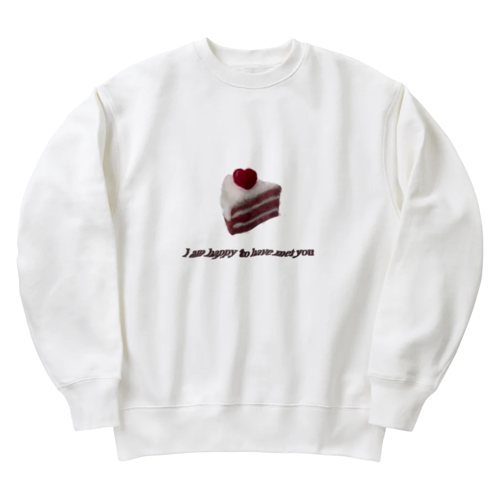 YOLOYOLOのケーキ Heavyweight Crew Neck Sweatshirt