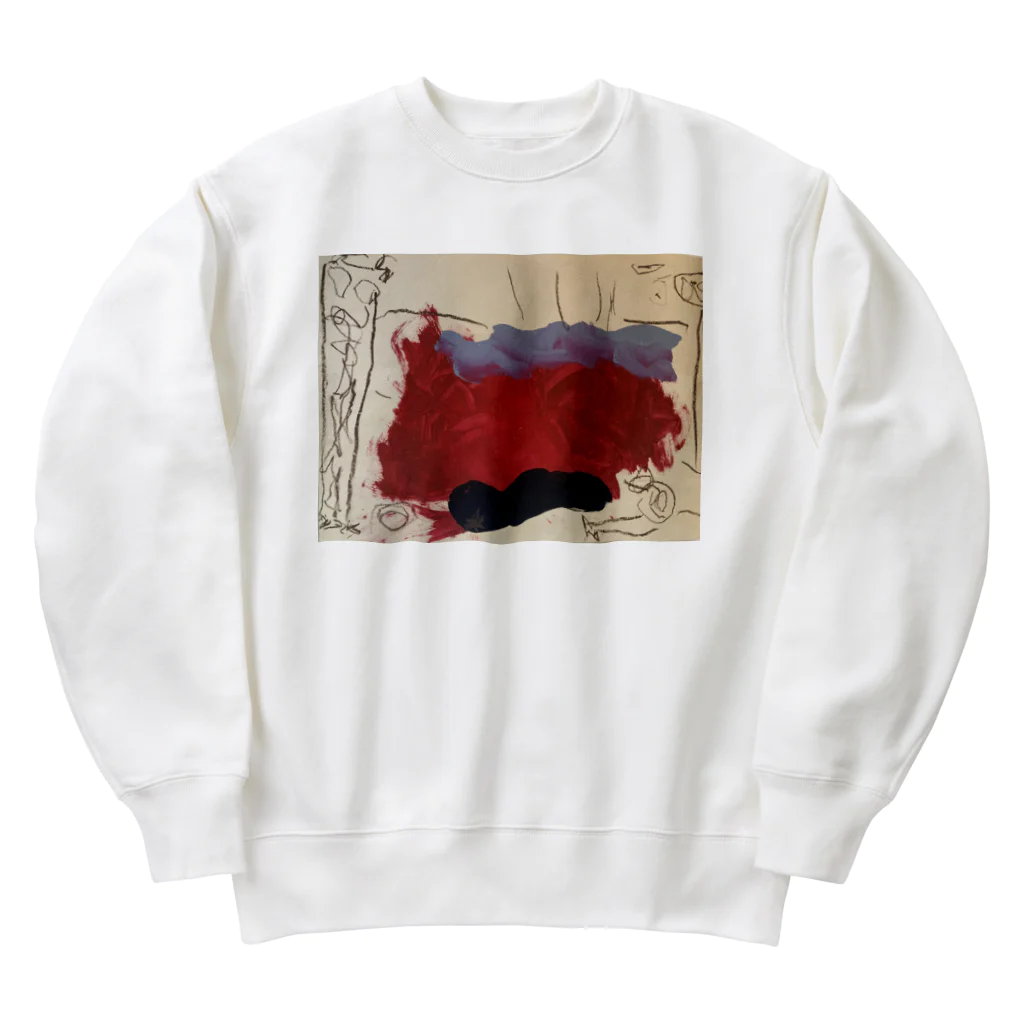 artist_kaitoのはしご消防車 Heavyweight Crew Neck Sweatshirt