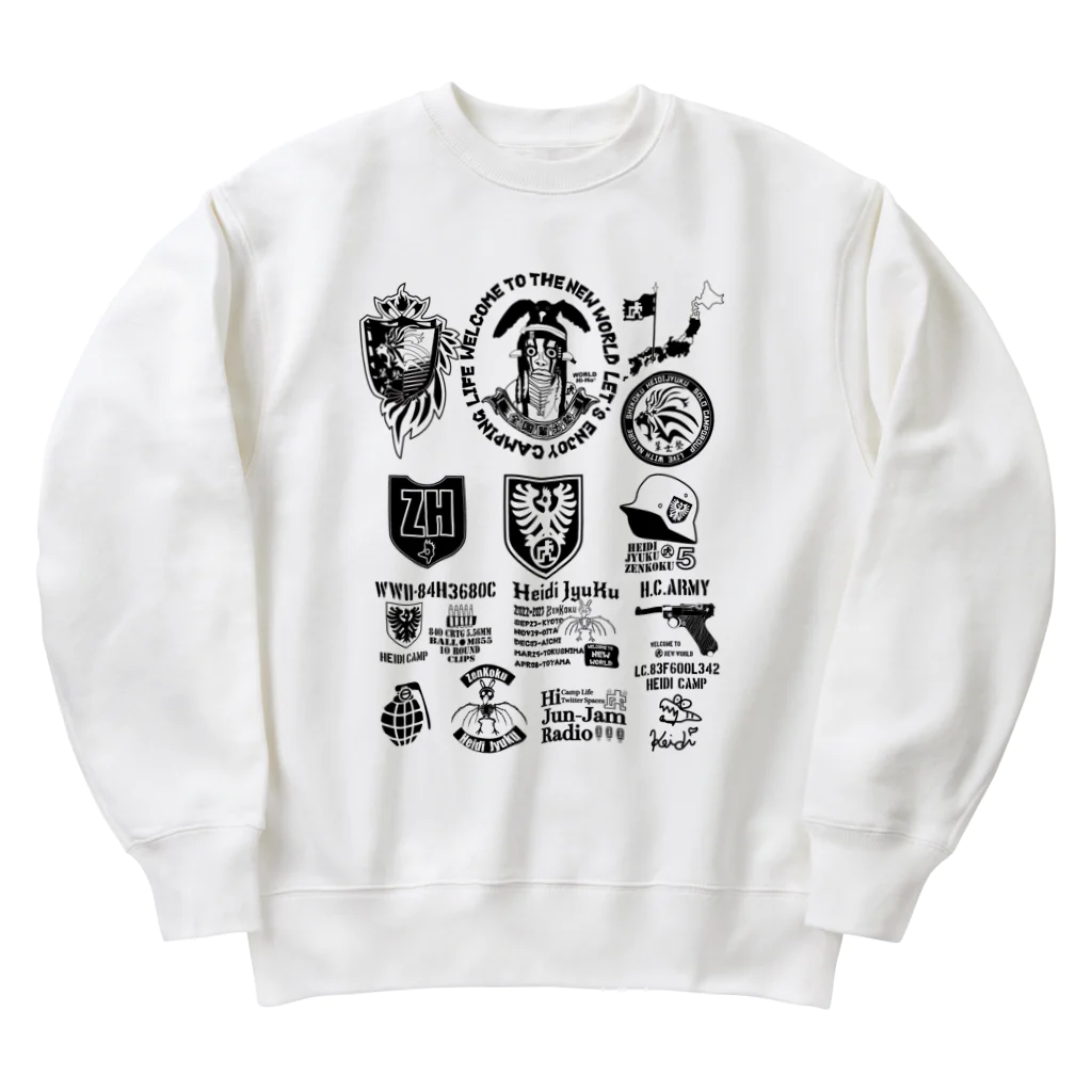 ハイジのキャンプのTATOO Heavyweight Crew Neck Sweatshirt