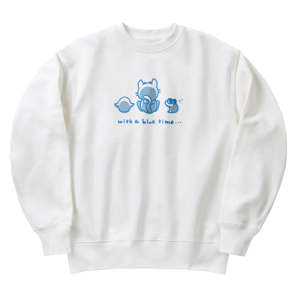 Bluel《ブルール》のポイムと流れ星 Heavyweight Crew Neck Sweatshirt