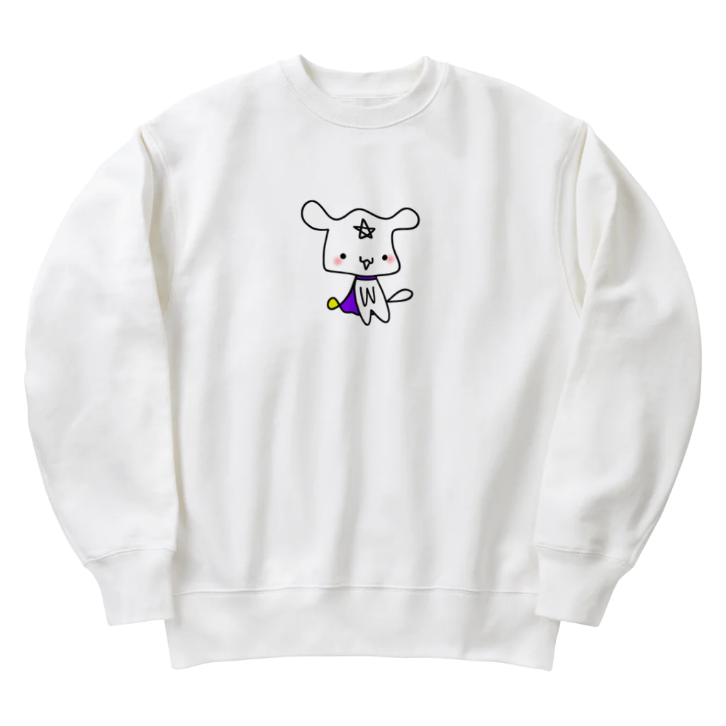 handmade asyouareの魔法戦士のお供 Heavyweight Crew Neck Sweatshirt