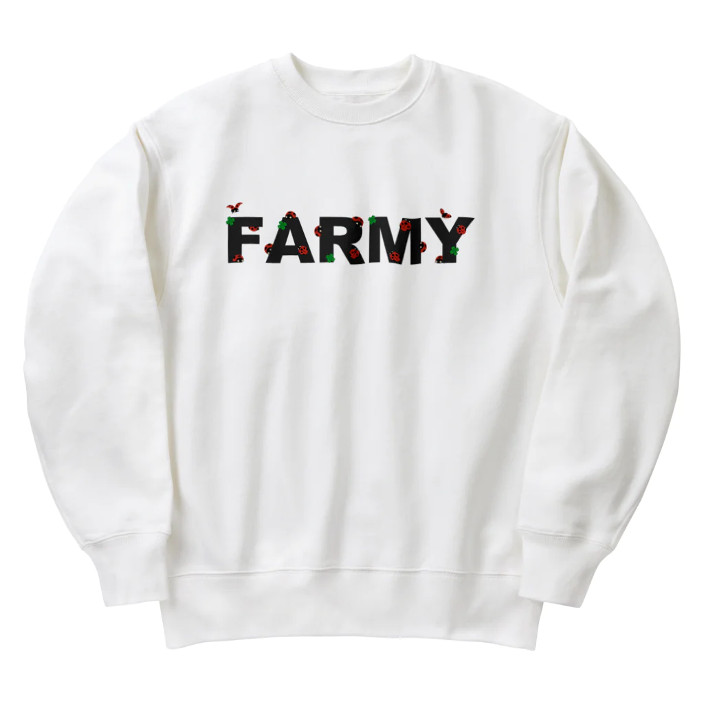 DESIGN 7483のFARMY LADYBAIRDS ヘビーウェイトスウェット