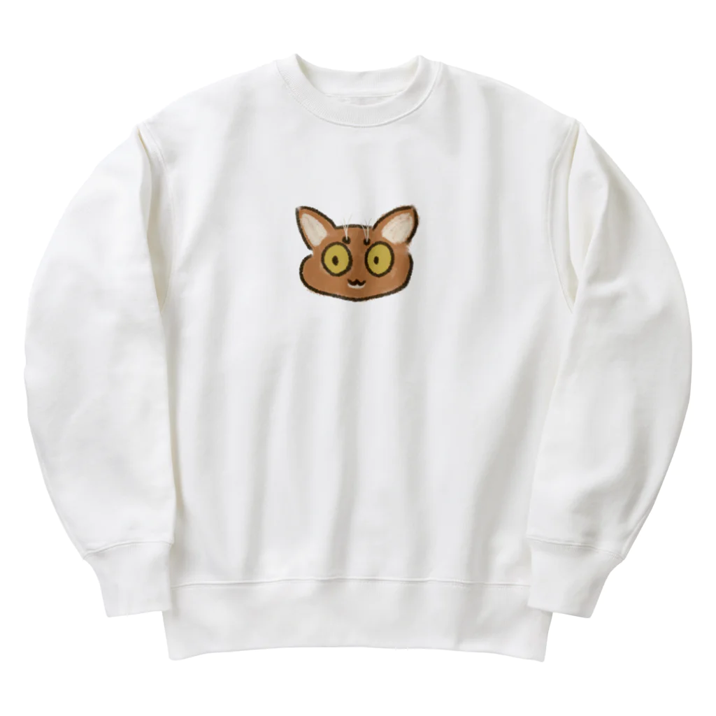 ねこちゃん家のアビシニアンのねこ Heavyweight Crew Neck Sweatshirt