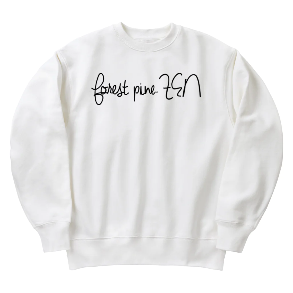 Forest pine.ＺＥＮのForest pine.ＺＥＮ Heavyweight Crew Neck Sweatshirt