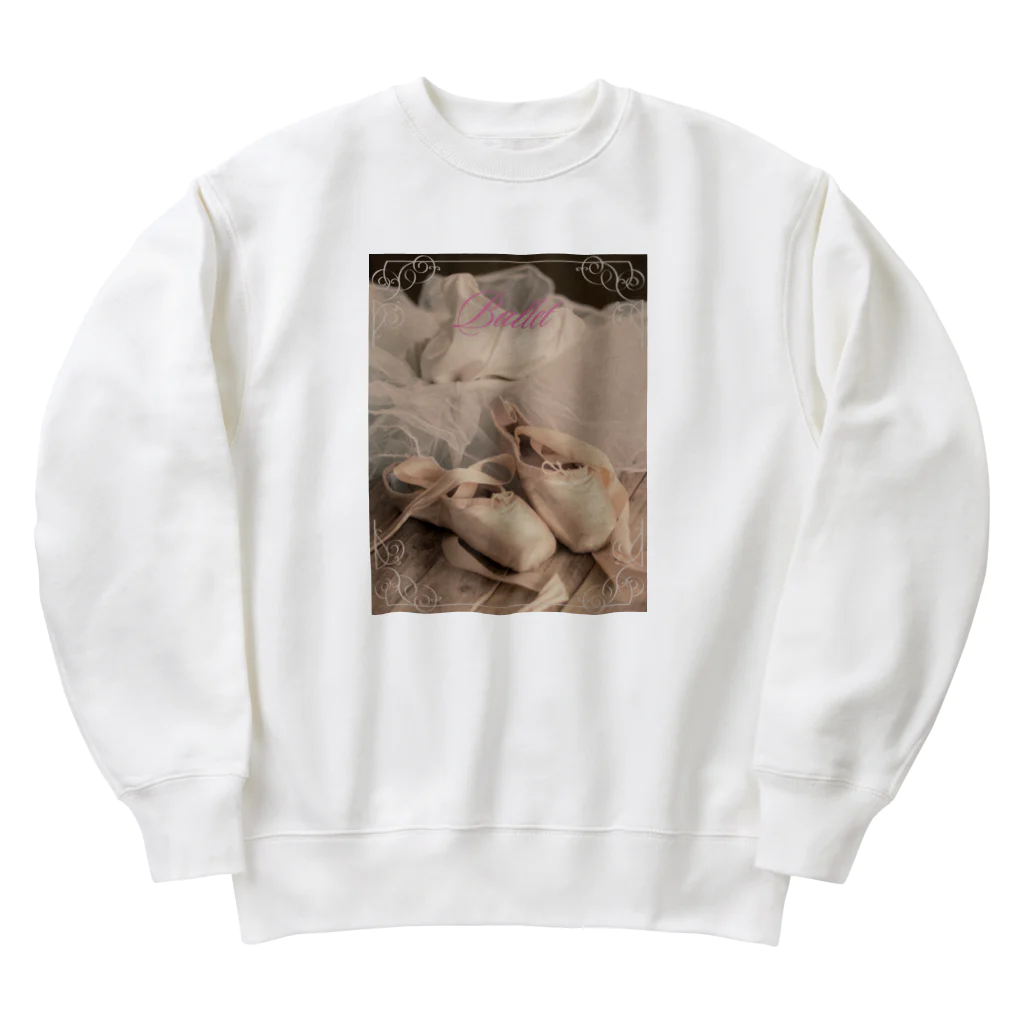 marekaアトリエのトウシューズ　フォト Heavyweight Crew Neck Sweatshirt