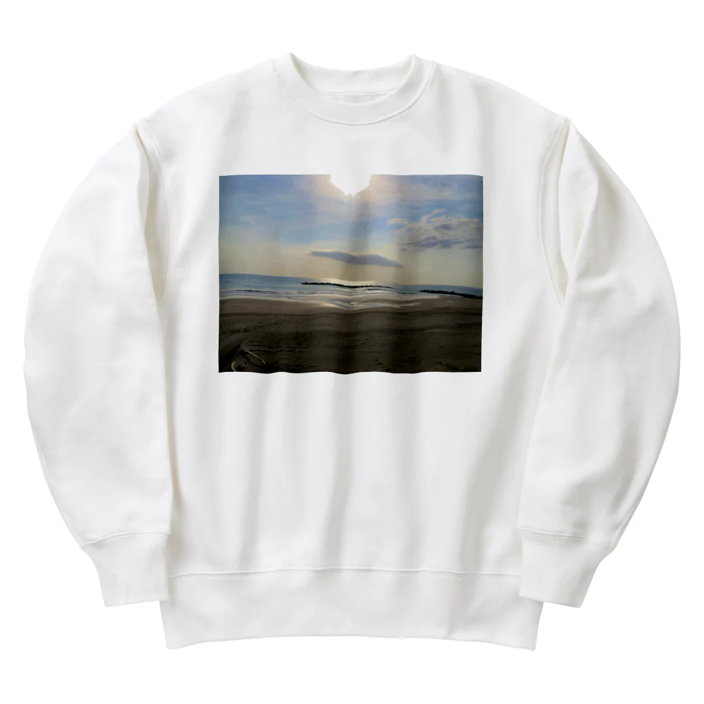 あべこのお店 の北海道の朝 Heavyweight Crew Neck Sweatshirt