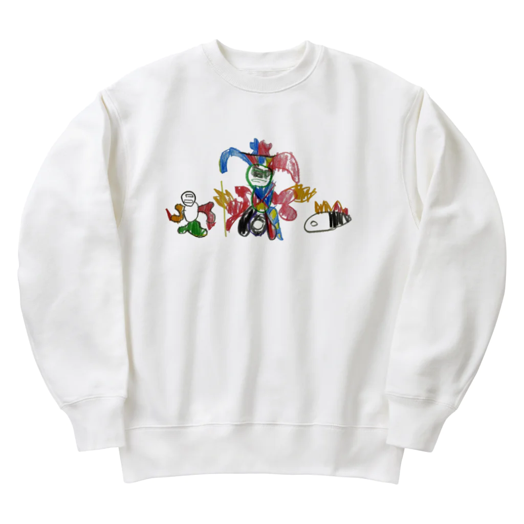 baby-humming の伝説モンスターズ　～ピエロと仲間たち～ Heavyweight Crew Neck Sweatshirt