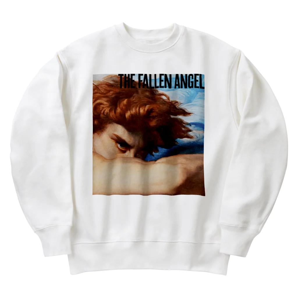 MUGEN ARTのFallen Angel 堕天使ルシファー Alexander Cabanel Heavyweight Crew Neck Sweatshirt