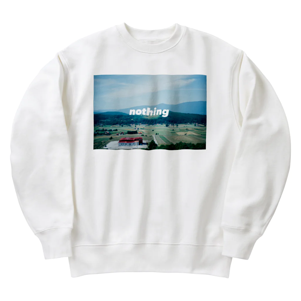 ムクロジのnothing Heavyweight Crew Neck Sweatshirt