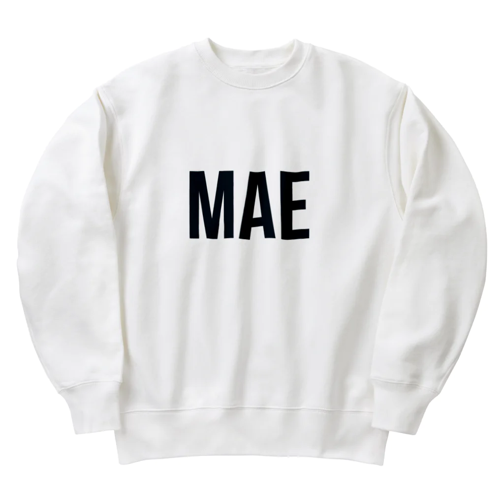 ○△□。のMAE&USHIRO(前後) Heavyweight Crew Neck Sweatshirt