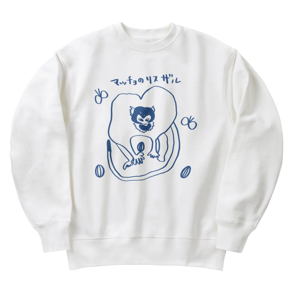 Fool and Kingのマッチョのリスザル Heavyweight Crew Neck Sweatshirt