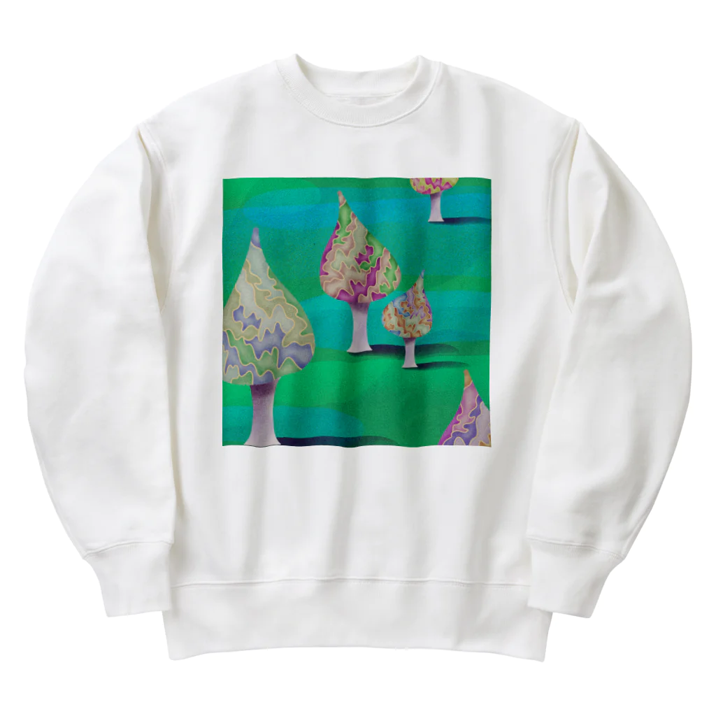 dot waltzのPrism Woodland Heavyweight Crew Neck Sweatshirt