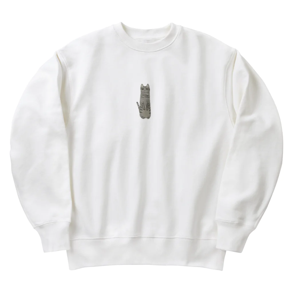 アトリエ猫田：猫田アスカのヒヤシンスに紛れる子 Heavyweight Crew Neck Sweatshirt