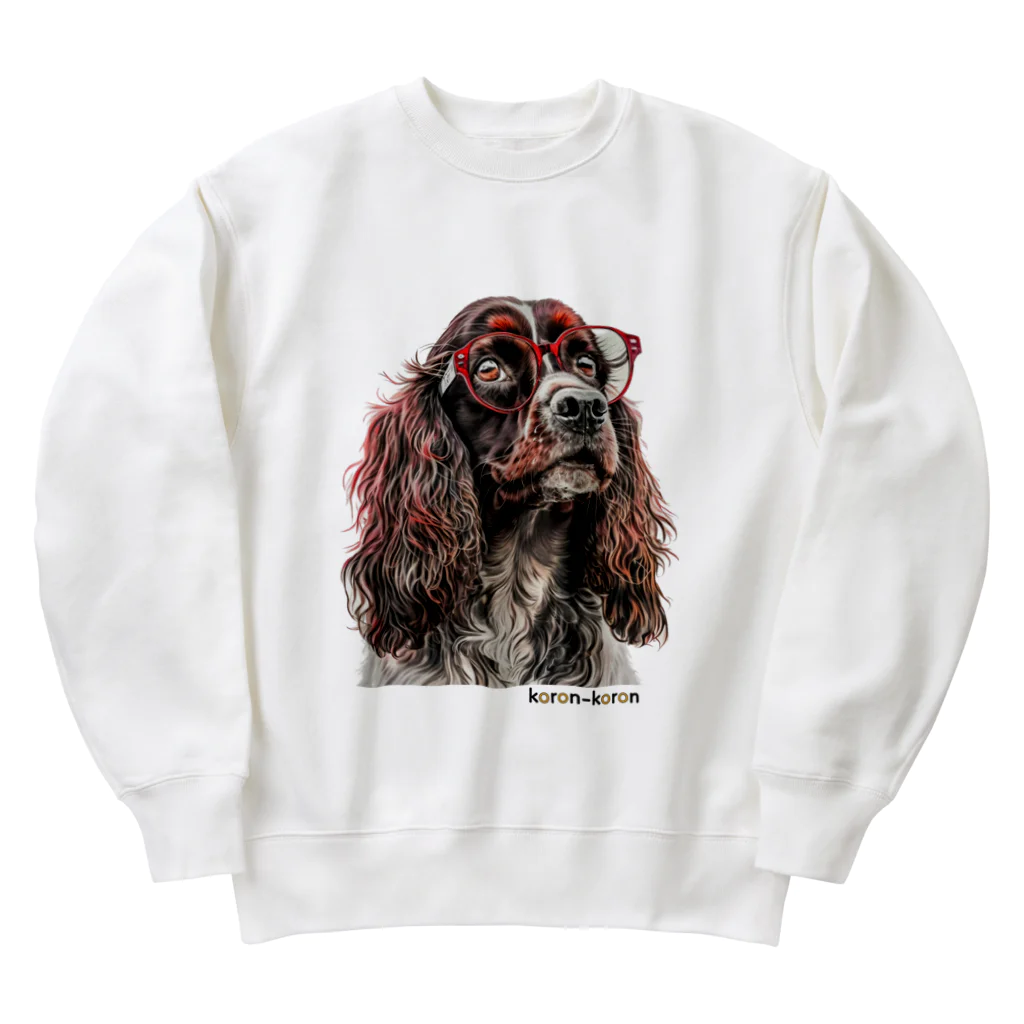 koron-koronの【スパニエル】 Heavyweight Crew Neck Sweatshirt